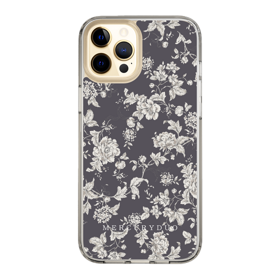 Slim Protection Case［ MERCURYDUO - ToneFlower - Grey ］