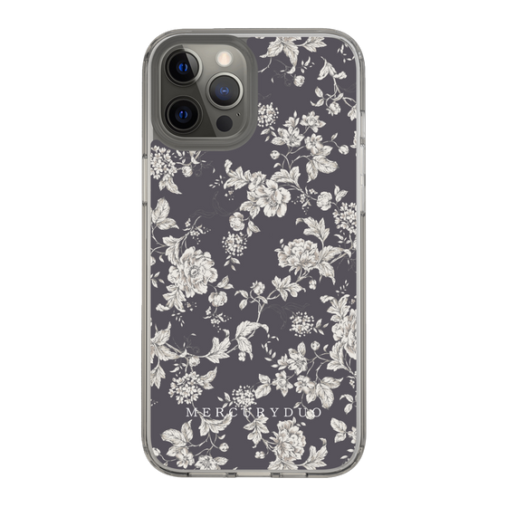 Slim Protection Case［ MERCURYDUO - ToneFlower - Grey ］