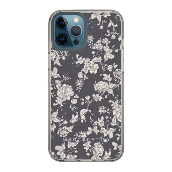 Slim Protection Case［ MERCURYDUO - ToneFlower - Grey ］