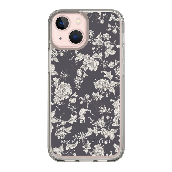 Slim Protection Case［ MERCURYDUO - ToneFlower - Grey ］