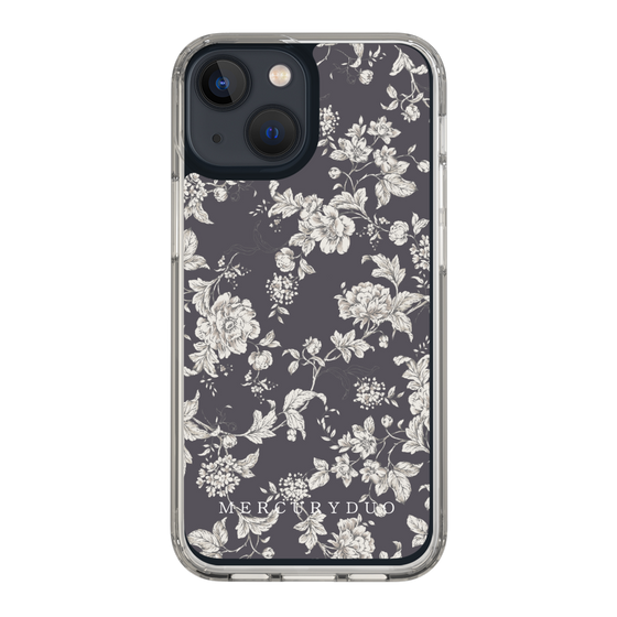 Slim Protection Case［ MERCURYDUO - ToneFlower - Grey ］