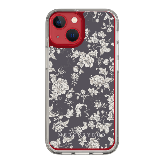Slim Protection Case［ MERCURYDUO - ToneFlower - Grey ］