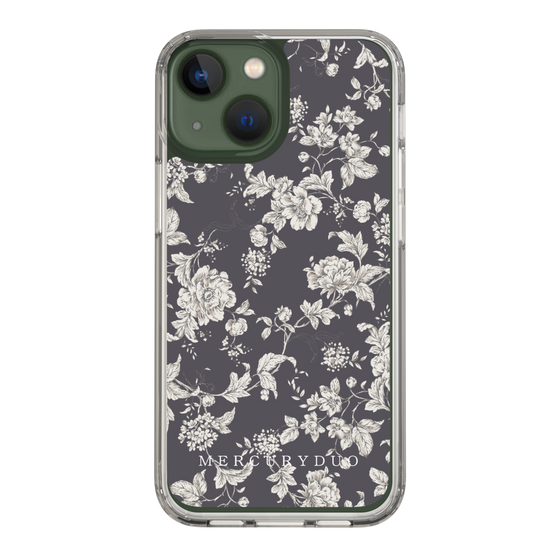 Slim Protection Case［ MERCURYDUO - ToneFlower - Grey ］