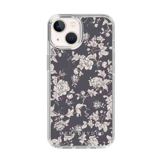 Slim Protection Case［ MERCURYDUO - ToneFlower - Grey ］