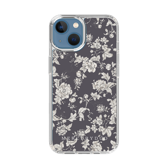Slim Protection Case［ MERCURYDUO - ToneFlower - Grey ］