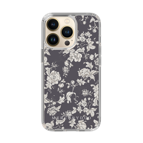 Slim Protection Case［ MERCURYDUO - ToneFlower - Grey ］