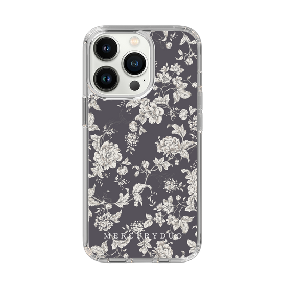 Slim Protection Case［ MERCURYDUO - ToneFlower - Grey ］