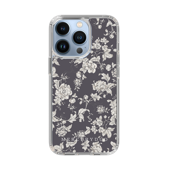 Slim Protection Case［ MERCURYDUO - ToneFlower - Grey ］