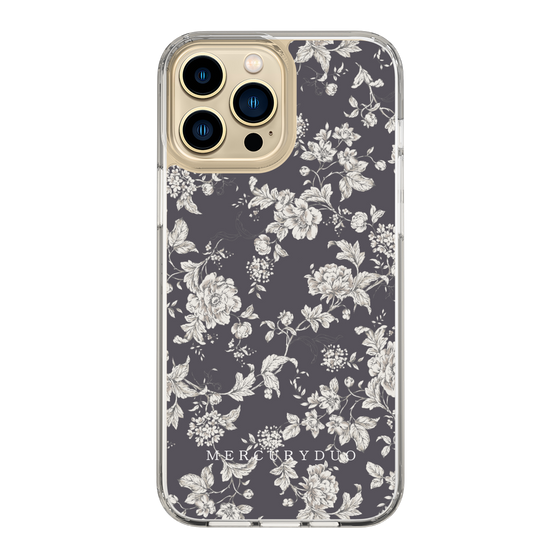 Slim Protection Case［ MERCURYDUO - ToneFlower - Grey ］