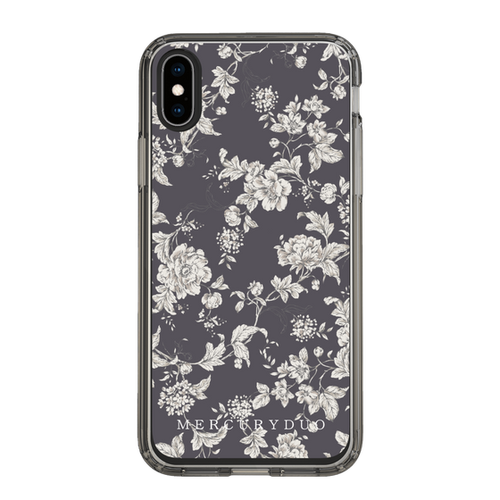 Slim Protection Case［ MERCURYDUO - ToneFlower - Grey ］
