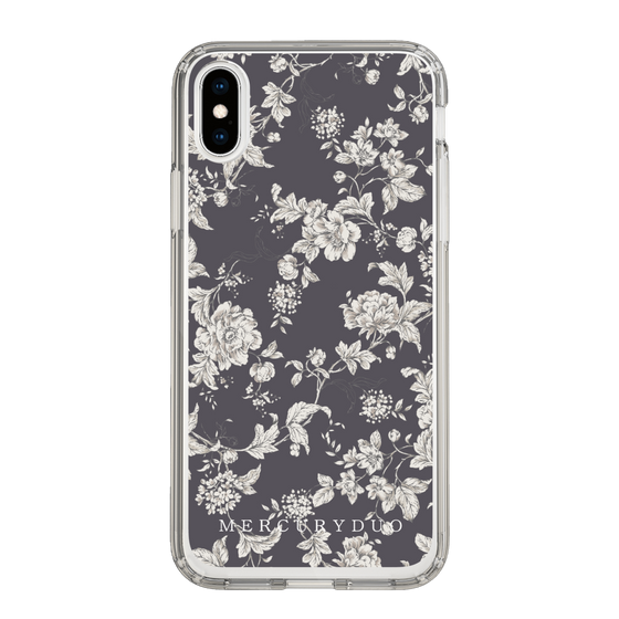 Slim Protection Case［ MERCURYDUO - ToneFlower - Grey ］