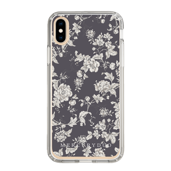 Slim Protection Case［ MERCURYDUO - ToneFlower - Grey ］