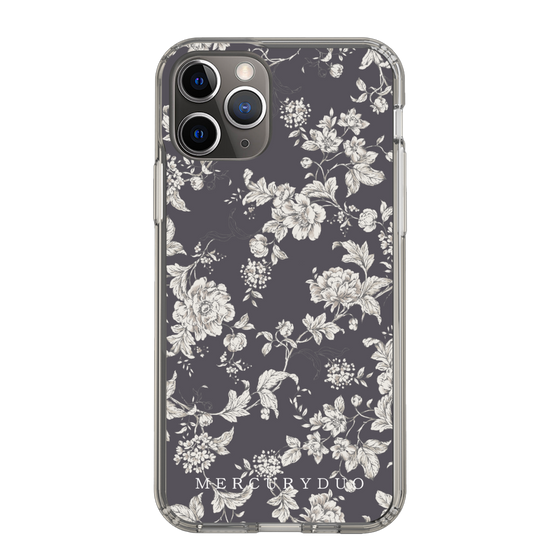 Slim Protection Case［ MERCURYDUO - ToneFlower - Grey ］