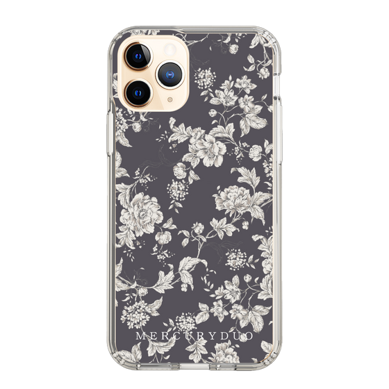 Slim Protection Case［ MERCURYDUO - ToneFlower - Grey ］