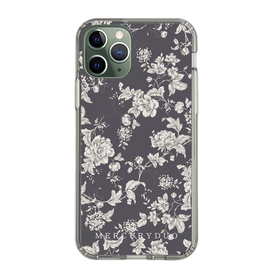 Slim Protection Case［ MERCURYDUO - ToneFlower - Grey ］