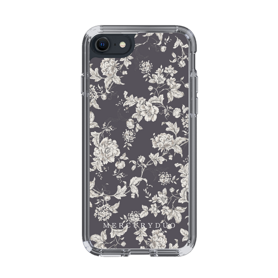 Slim Protection Case［ MERCURYDUO - ToneFlower - Grey ］