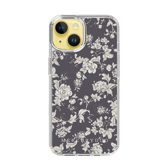 Slim Protection Case［ MERCURYDUO - ToneFlower - Grey ］