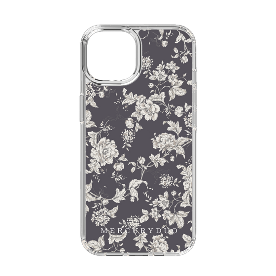 Slim Protection Case［ MERCURYDUO - ToneFlower - Grey ］