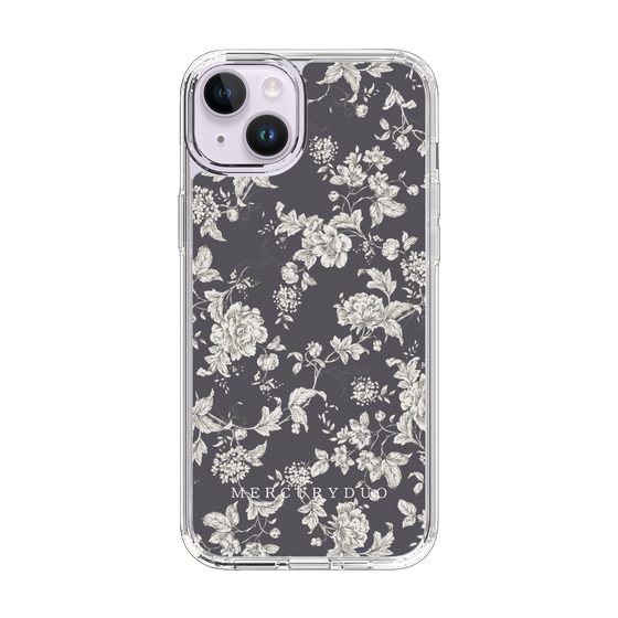 Slim Protection Case［ MERCURYDUO - ToneFlower - Grey ］