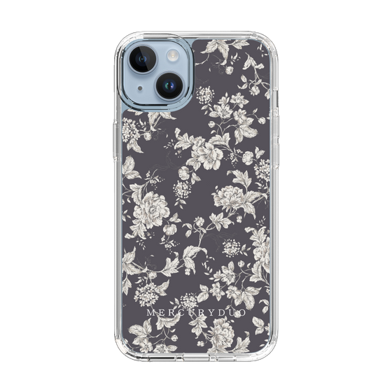 Slim Protection Case［ MERCURYDUO - ToneFlower - Grey ］
