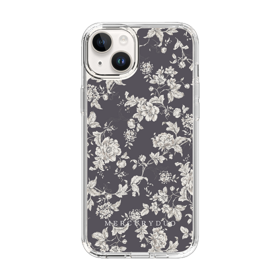 Slim Protection Case［ MERCURYDUO - ToneFlower - Grey ］