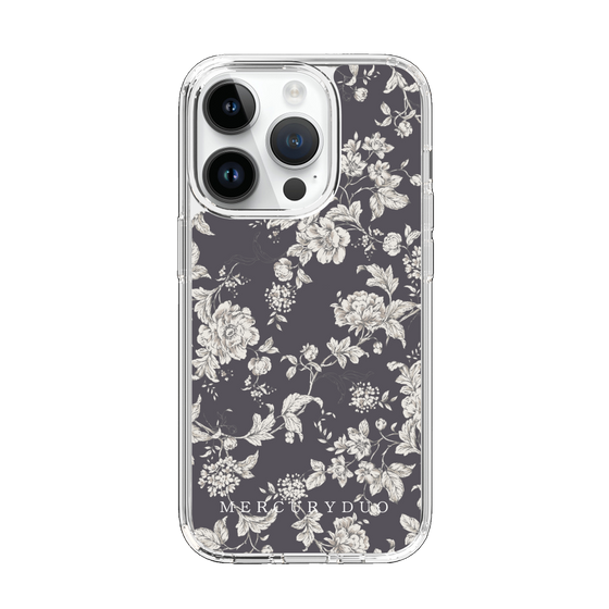Slim Protection Case［ MERCURYDUO - ToneFlower - Grey ］