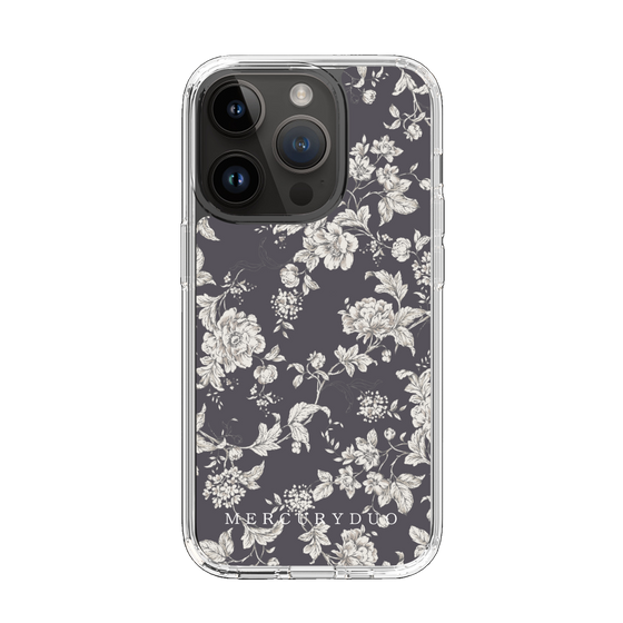 Slim Protection Case［ MERCURYDUO - ToneFlower - Grey ］