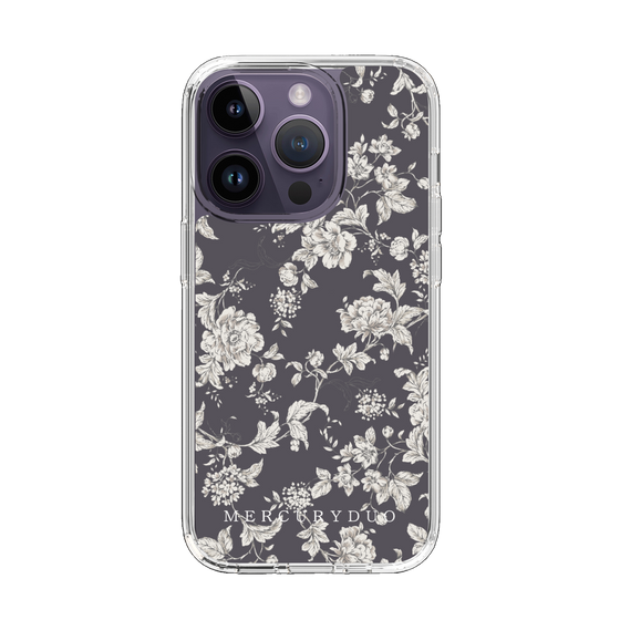 Slim Protection Case［ MERCURYDUO - ToneFlower - Grey ］