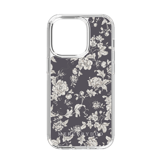 Slim Protection Case［ MERCURYDUO - ToneFlower - Grey ］