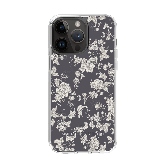 Slim Protection Case［ MERCURYDUO - ToneFlower - Grey ］