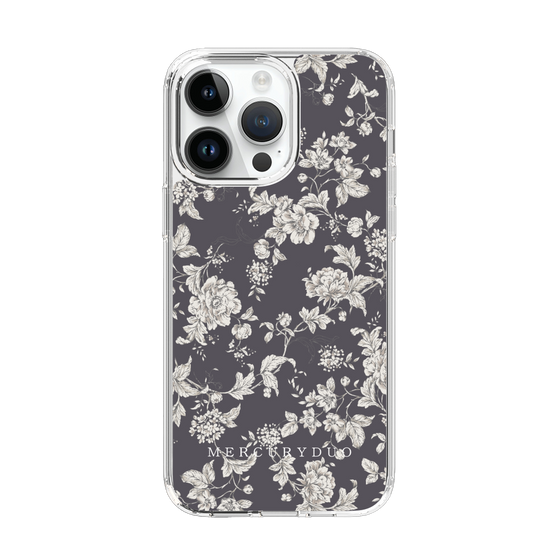 Slim Protection Case［ MERCURYDUO - ToneFlower - Grey ］