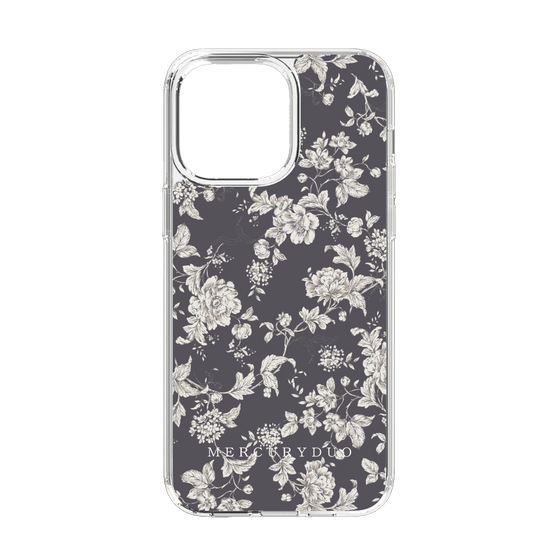 Slim Protection Case［ MERCURYDUO - ToneFlower - Grey ］