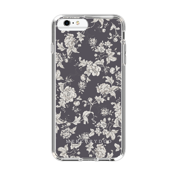 Slim Protection Case［ MERCURYDUO - ToneFlower - Grey ］