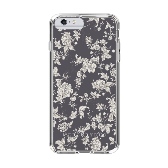 Slim Protection Case［ MERCURYDUO - ToneFlower - Grey ］