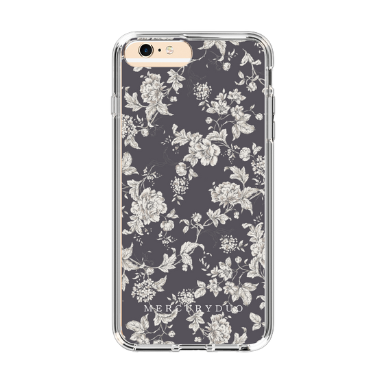 Slim Protection Case［ MERCURYDUO - ToneFlower - Grey ］