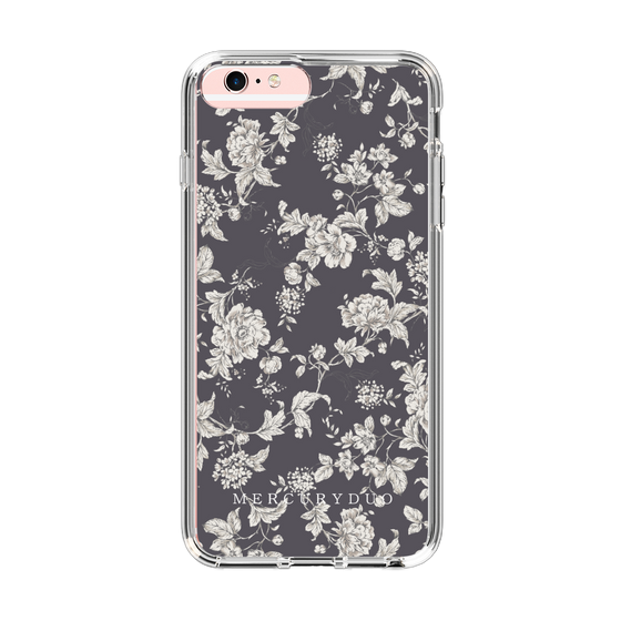Slim Protection Case［ MERCURYDUO - ToneFlower - Grey ］