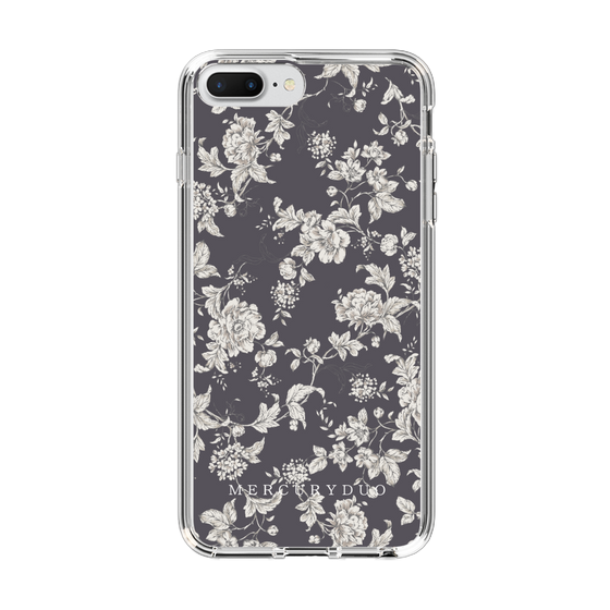 Slim Protection Case［ MERCURYDUO - ToneFlower - Grey ］