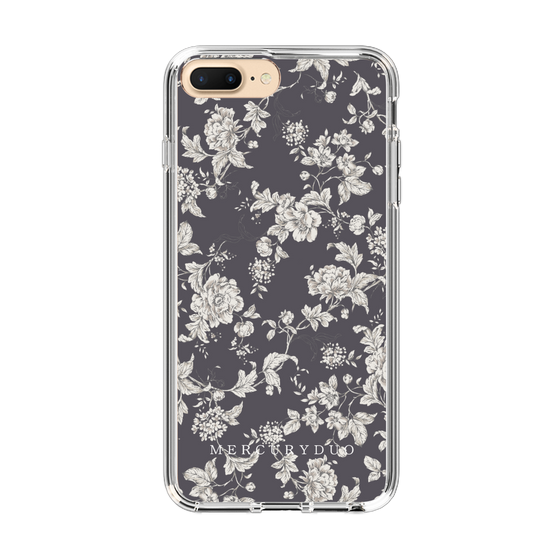 Slim Protection Case［ MERCURYDUO - ToneFlower - Grey ］