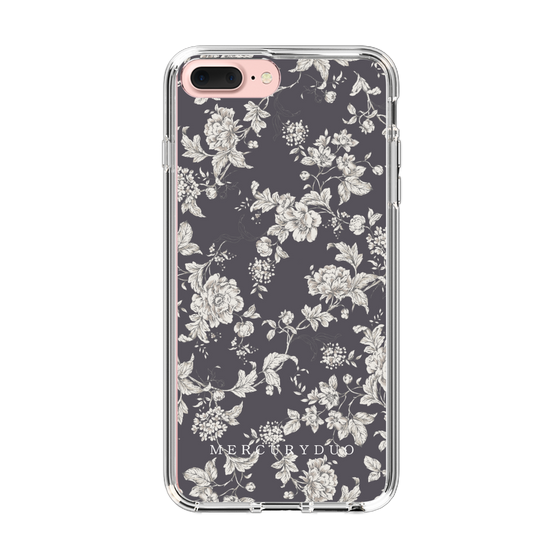 Slim Protection Case［ MERCURYDUO - ToneFlower - Grey ］