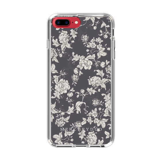 Slim Protection Case［ MERCURYDUO - ToneFlower - Grey ］