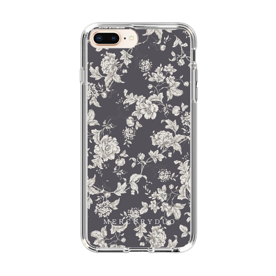 Slim Protection Case［ MERCURYDUO - ToneFlower - Grey ］