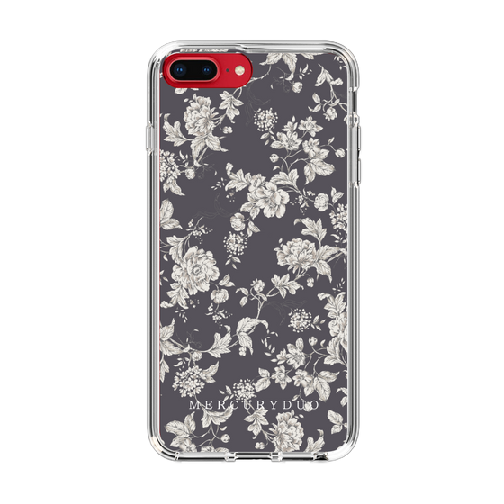 Slim Protection Case［ MERCURYDUO - ToneFlower - Grey ］