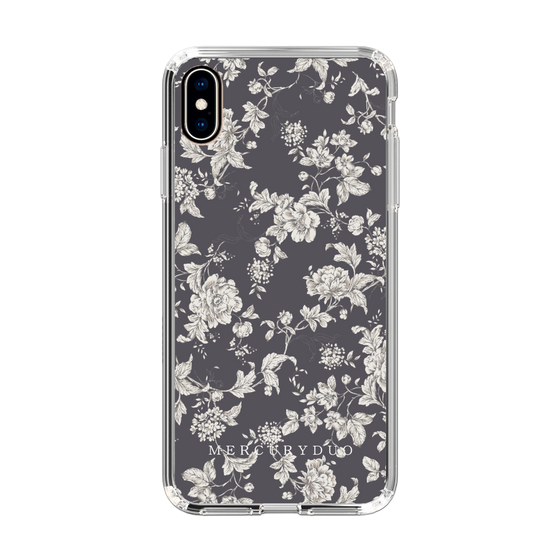 Slim Protection Case［ MERCURYDUO - ToneFlower - Grey ］