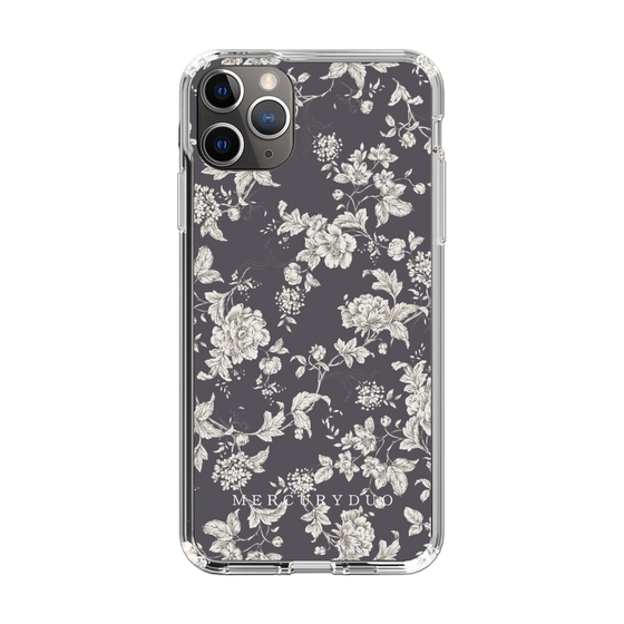 Slim Protection Case［ MERCURYDUO - ToneFlower - Grey ］
