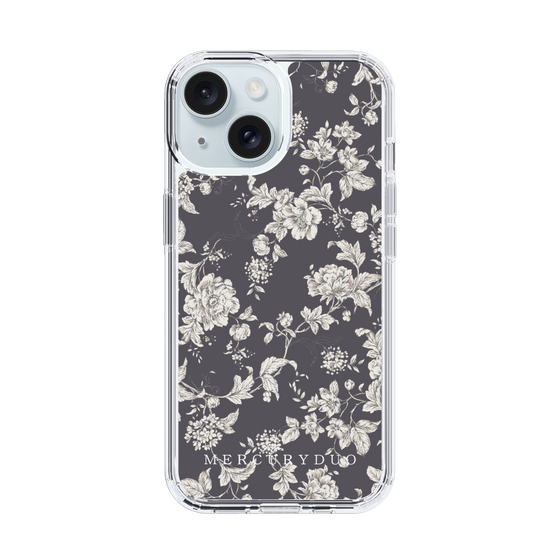 Slim Protection Case［ MERCURYDUO - ToneFlower - Grey ］