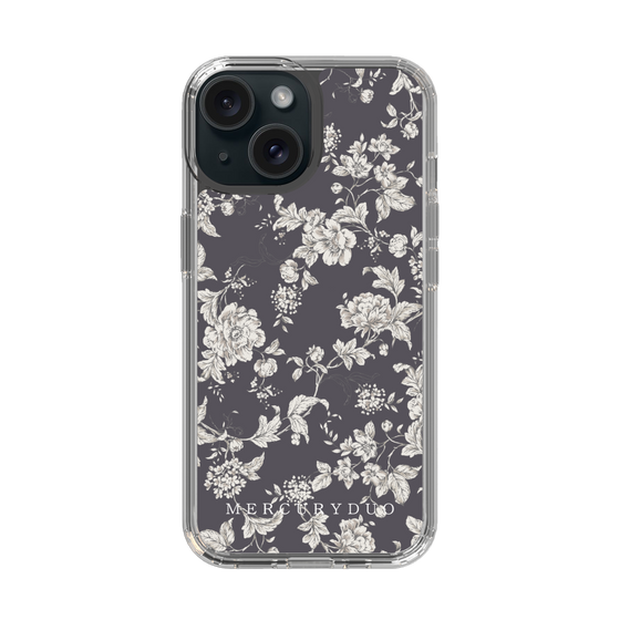 Slim Protection Case［ MERCURYDUO - ToneFlower - Grey ］