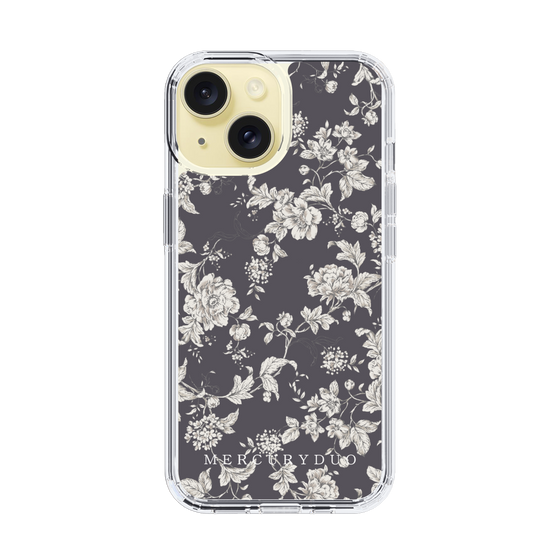 Slim Protection Case［ MERCURYDUO - ToneFlower - Grey ］