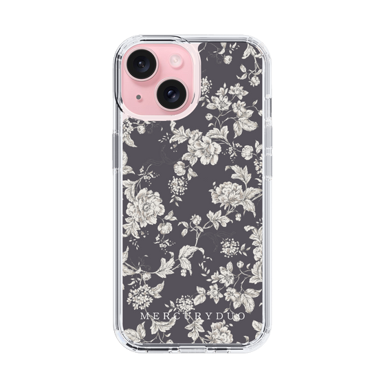 Slim Protection Case［ MERCURYDUO - ToneFlower - Grey ］