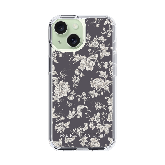 Slim Protection Case［ MERCURYDUO - ToneFlower - Grey ］