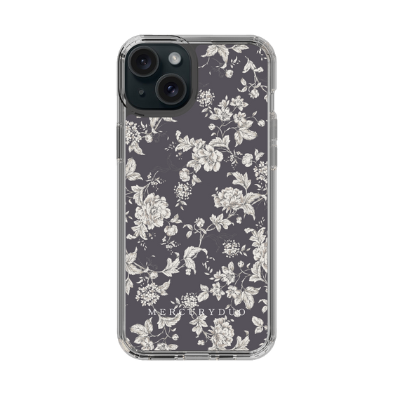 Slim Protection Case［ MERCURYDUO - ToneFlower - Grey ］